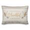 Grateful Thankful Blessed Stripes Indoor/Outdoor Pillow